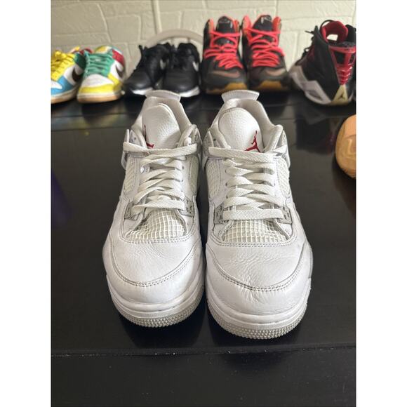 Size 7 (GS) - Jordan 4 Retro Mid White Oreo NBS239 - Picture 1 of 6